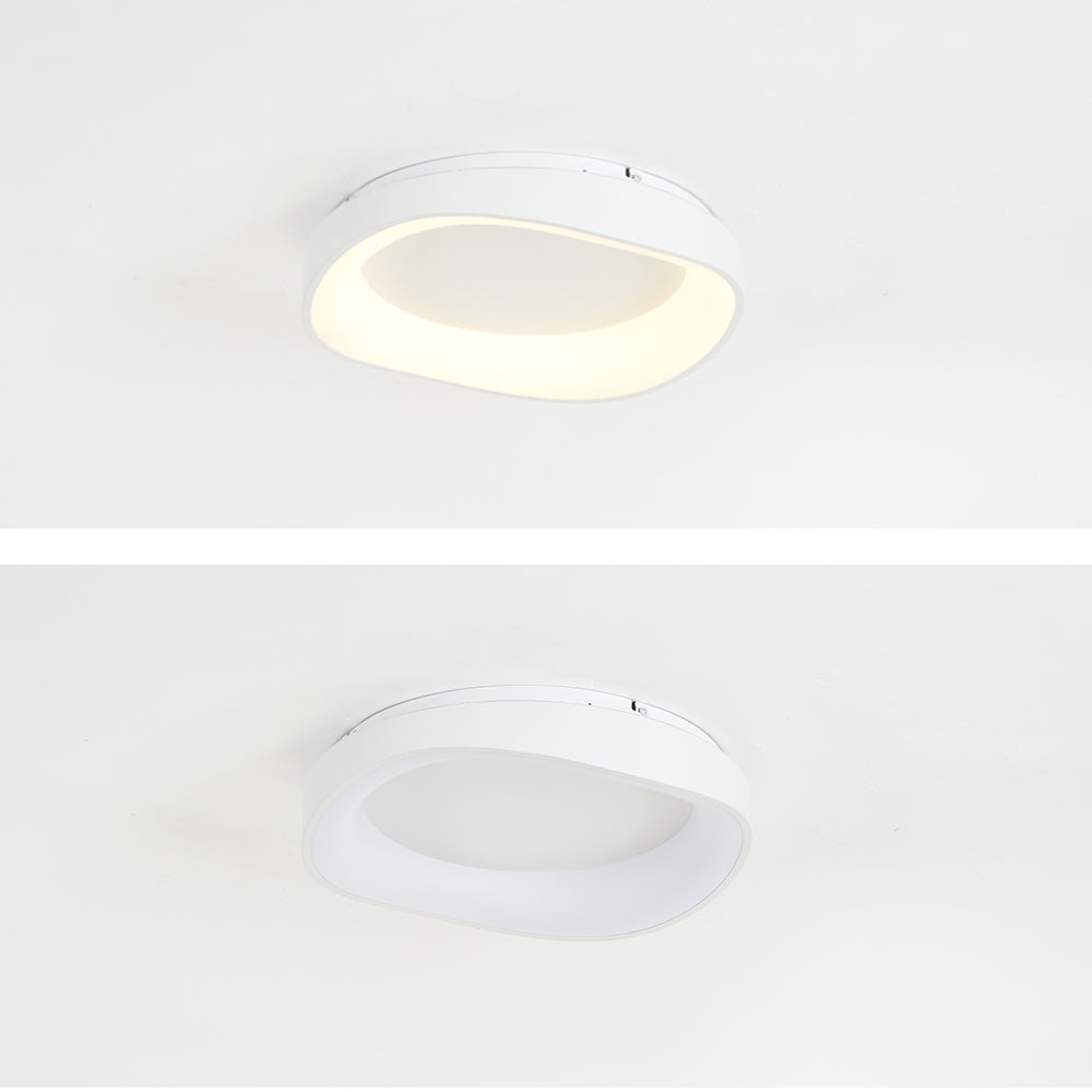 Ceiling Light Elegant Flush Mount Wave For Living Room And Bedroom