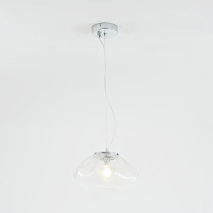 Ambient Glow Glass Globe Minimalist Pendant Light
