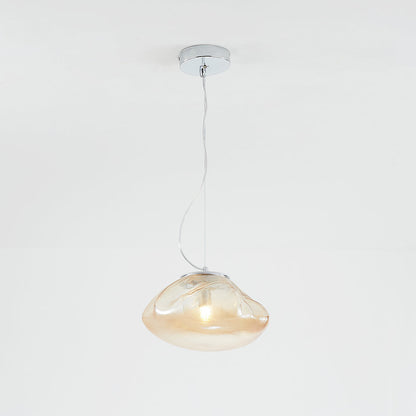 Ambient Glow Glass Globe Minimalist Pendant Light
