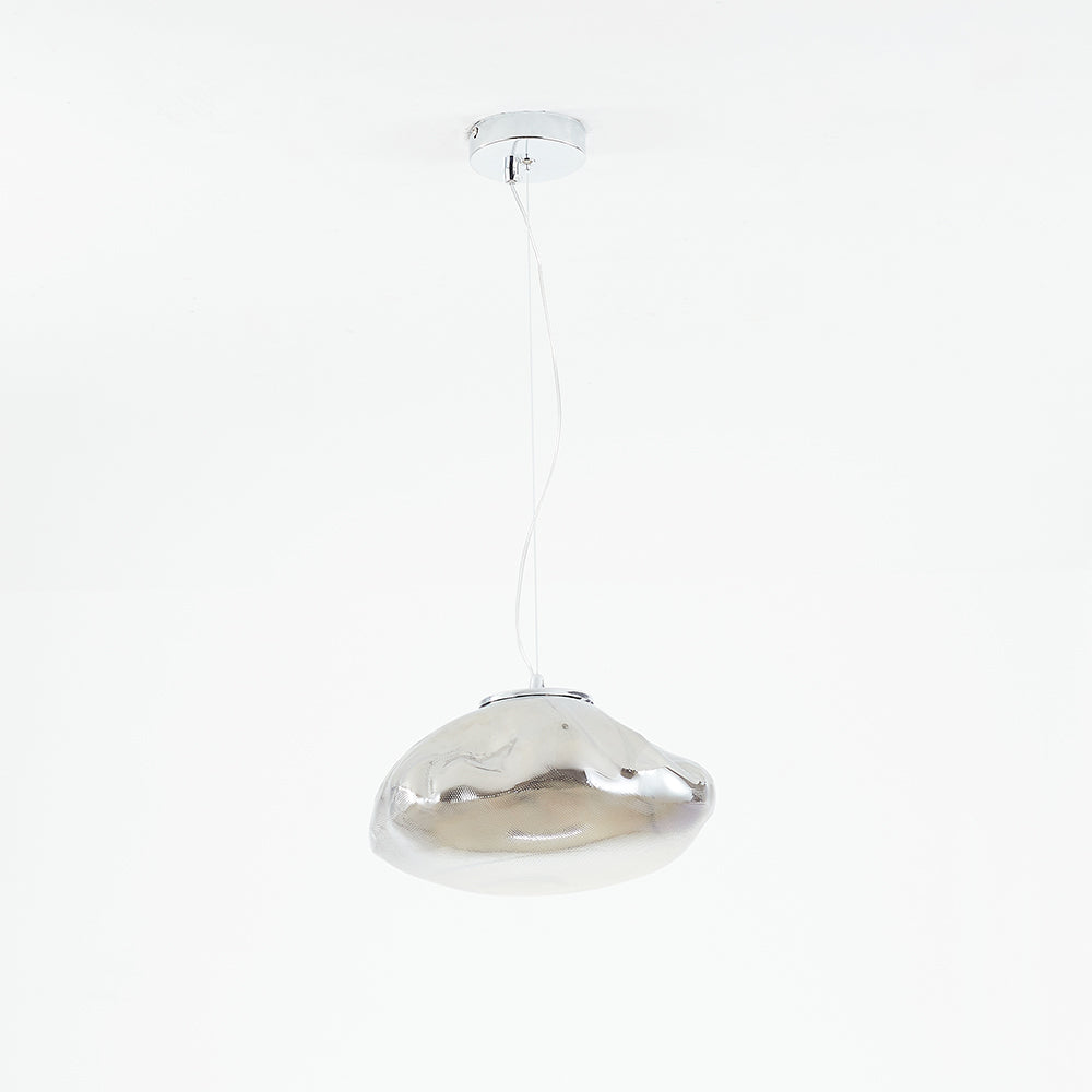 Ambient Glow Glass Globe Minimalist Pendant Light