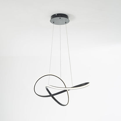 Modern Linear Pendant Light With Soft Glow For Dining