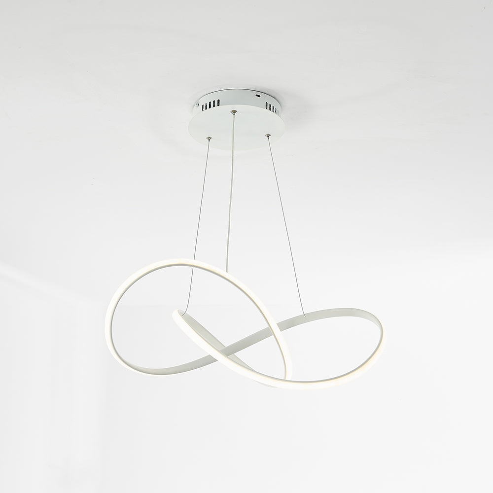 Modern Linear Pendant Light With Soft Glow For Dining