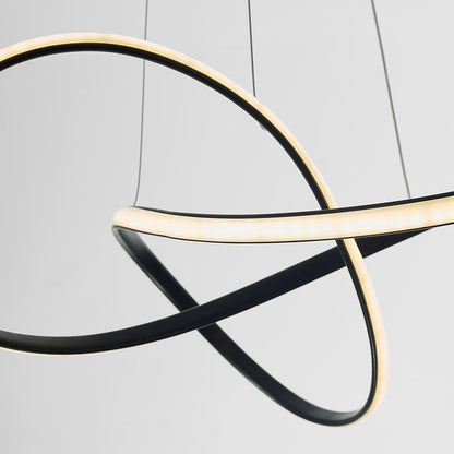 Modern Linear Pendant Light With Soft Glow For Dining