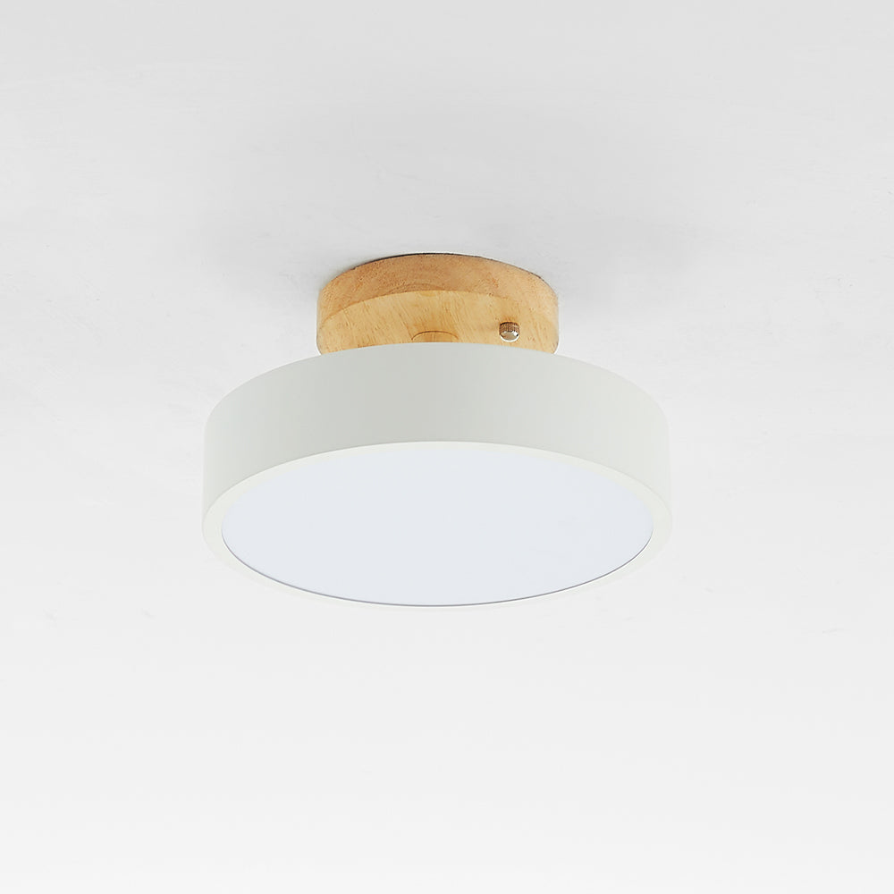 Ceiling Light With 3 Colour Temperatures Round LED Flush Mount