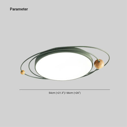 Five Colours Two Sizes Galaxy Ceiling Light NebulaGlow