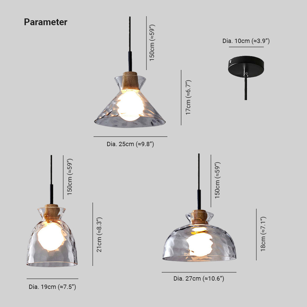 Dining Ambience Elevates Geometric Glass Pendant Light