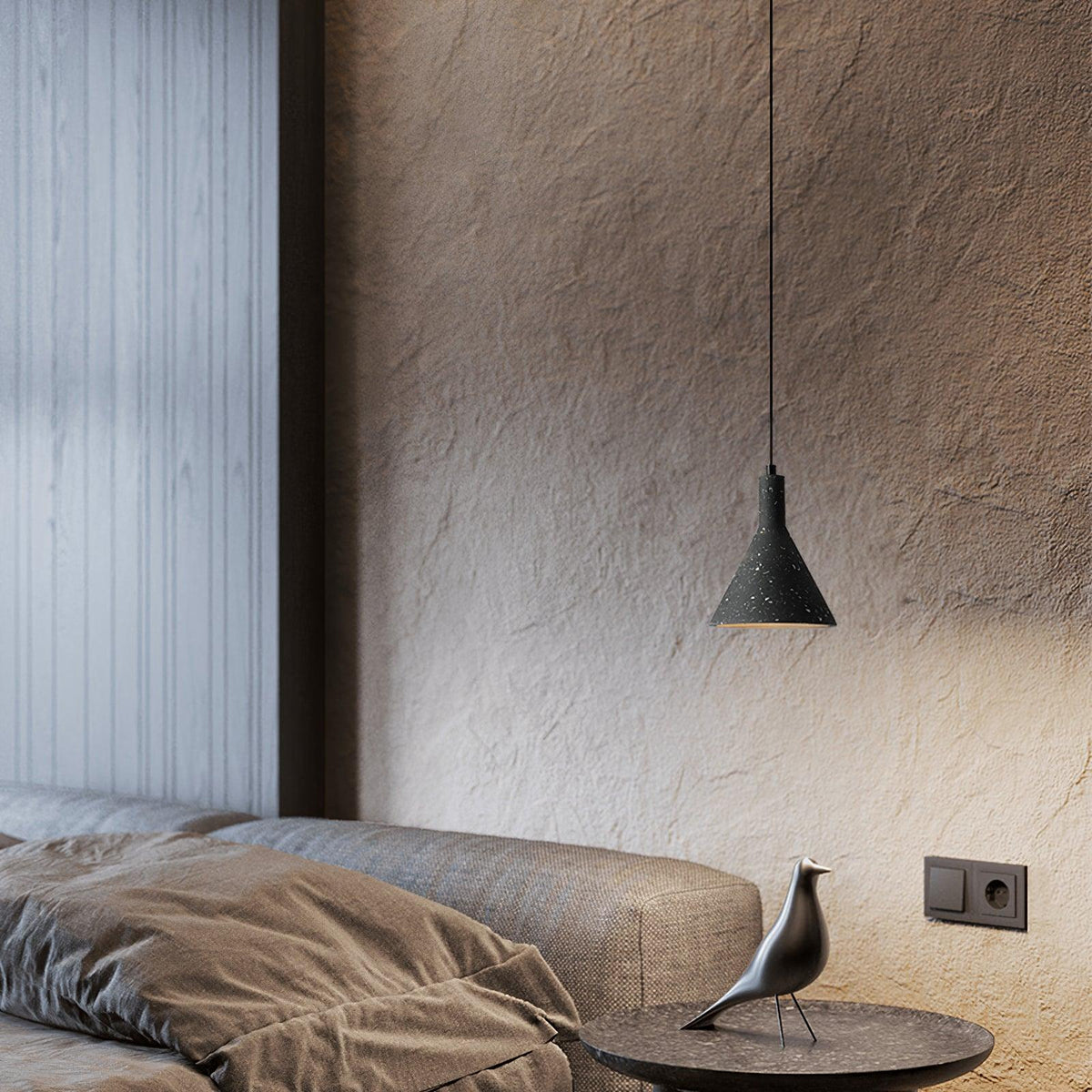 Pendant Light For Warm Ambience Minimalist Cement