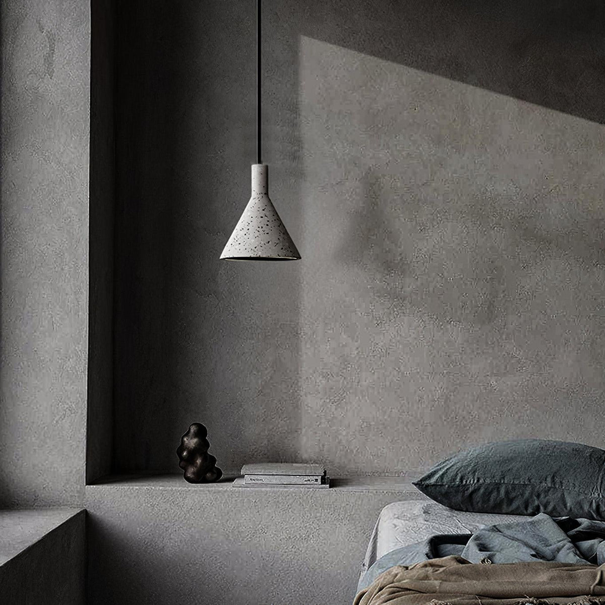 Pendant Light For Warm Ambience Minimalist Cement