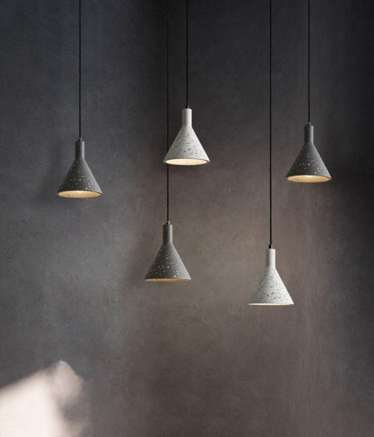 Pendant Light For Warm Ambience Minimalist Cement