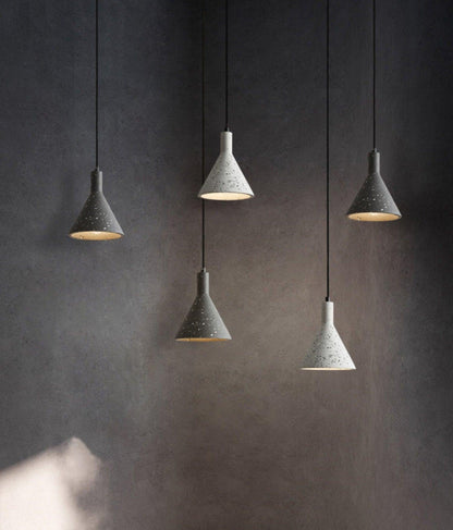 Pendant Light For Warm Ambience Minimalist Cement
