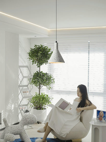 Pendant Light For Warm Ambience Minimalist Cement