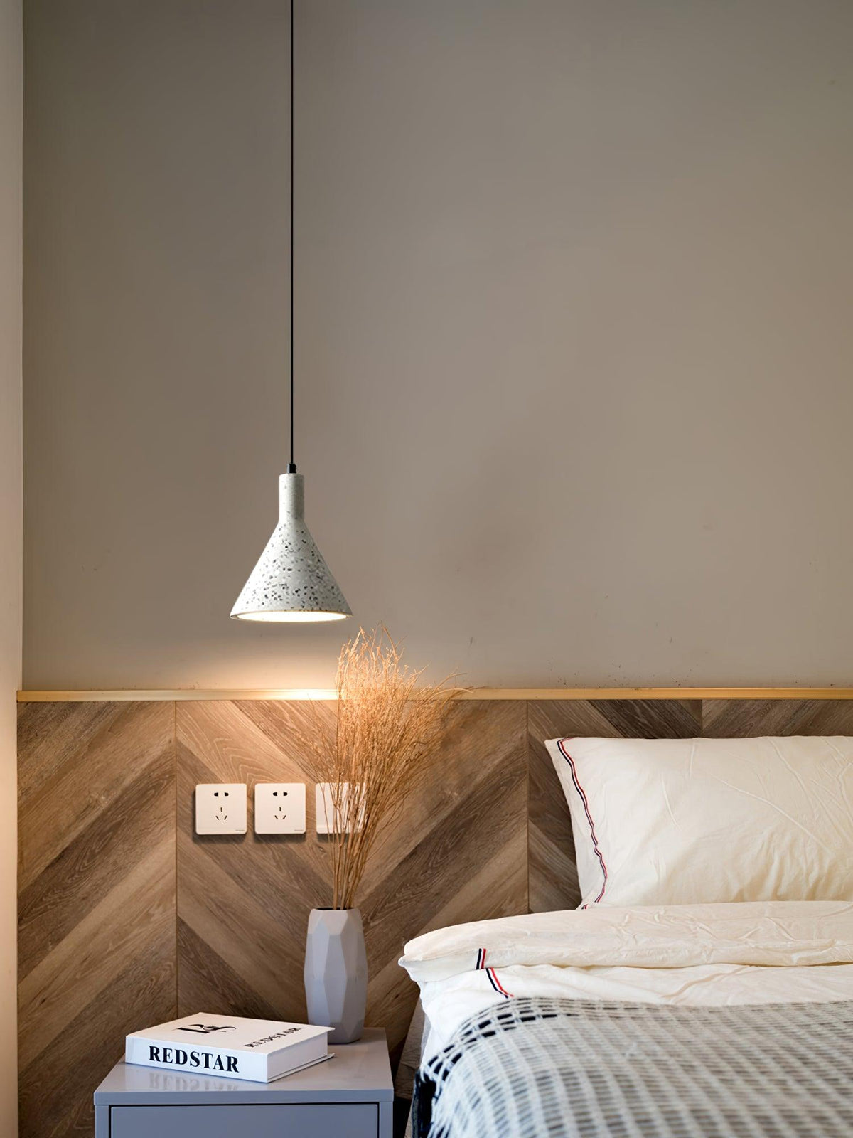 Pendant Light For Warm Ambience Minimalist Cement