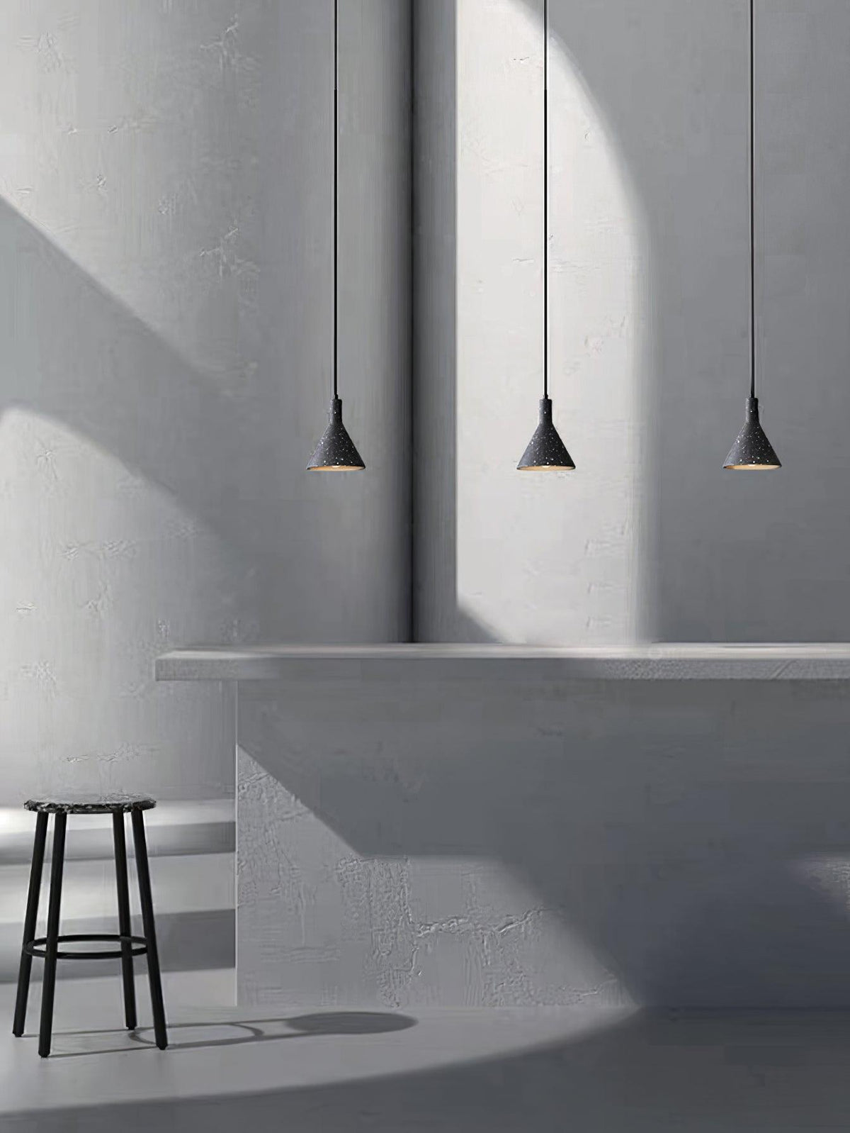 Pendant Light For Warm Ambience Minimalist Cement