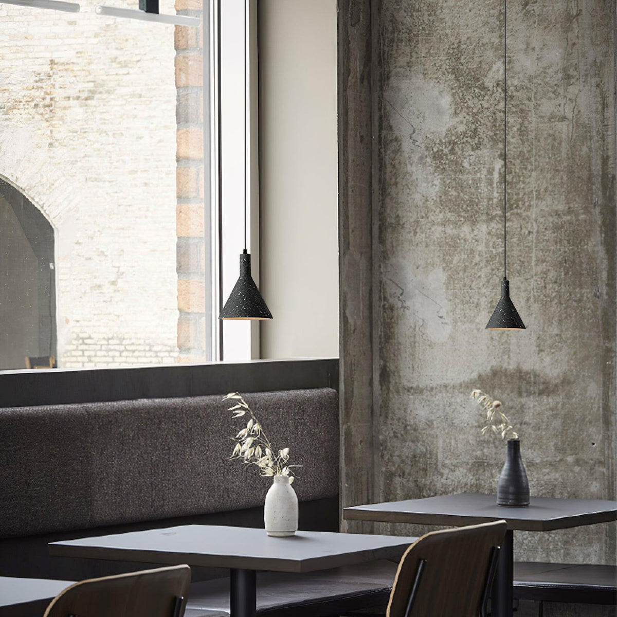 Pendant Light For Warm Ambience Minimalist Cement