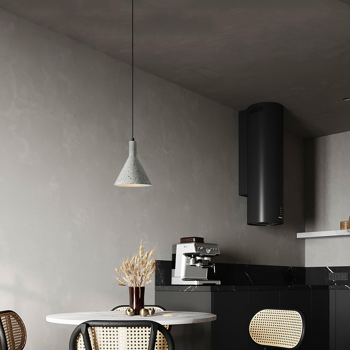 Pendant Light For Warm Ambience Minimalist Cement