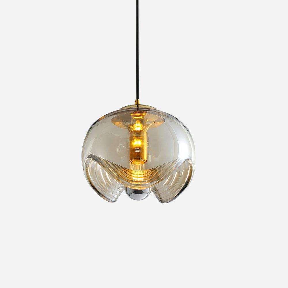 Three Heads Glass Pendant Light For Ambient Glow