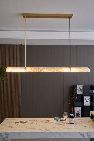 Adjustable Color Temperature Alabaster Pendant Light