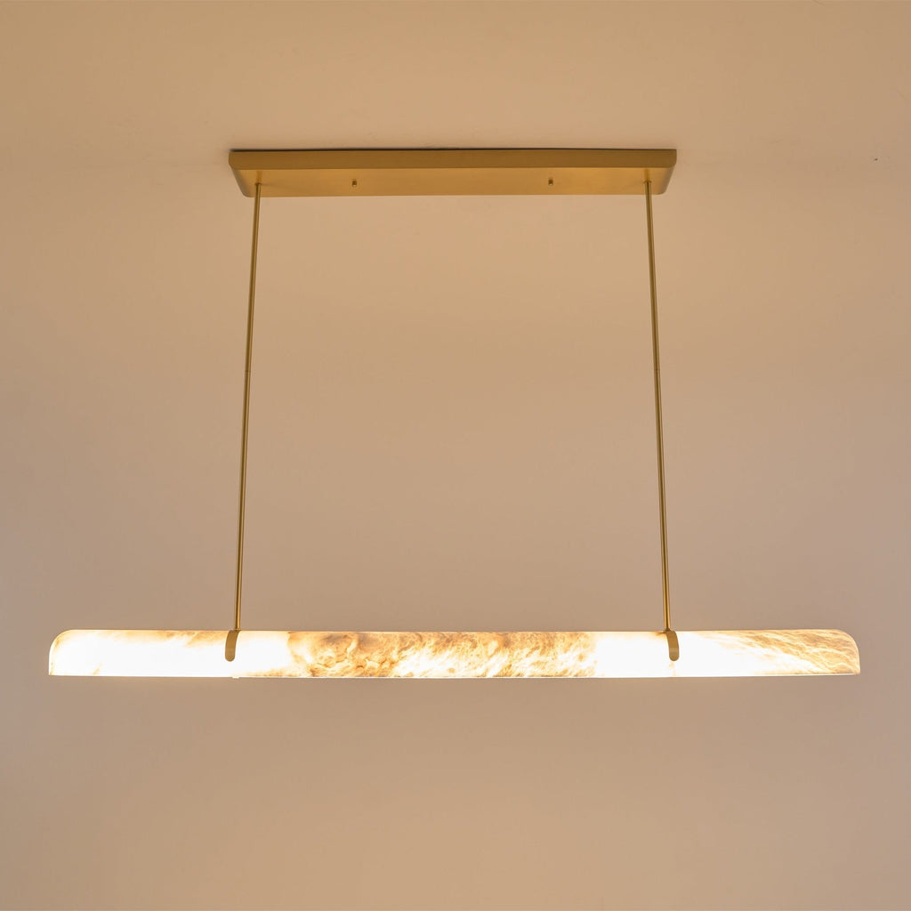 Adjustable Color Temperature Alabaster Pendant Light