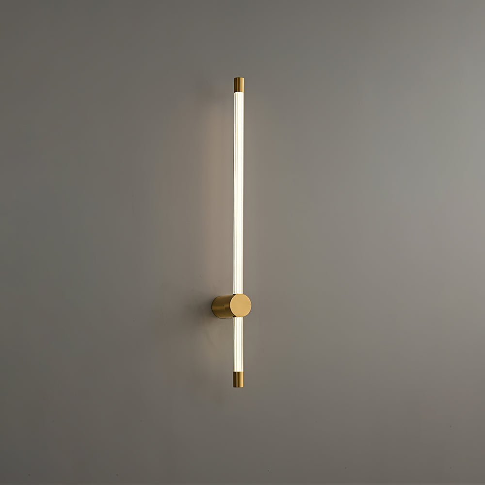 Copper Finish Aster Linear LED Wall Light