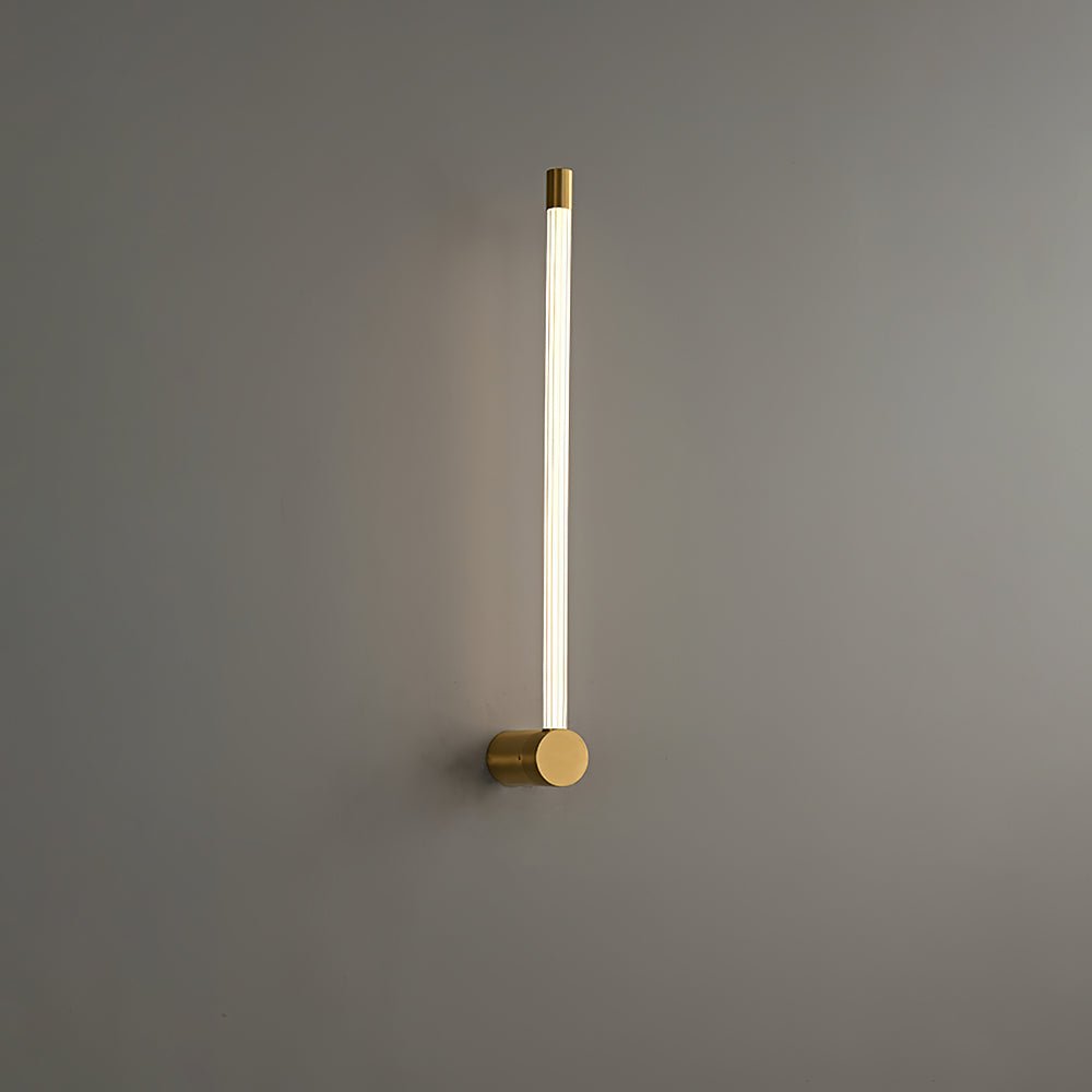 Copper Finish Aster Linear LED Wall Light