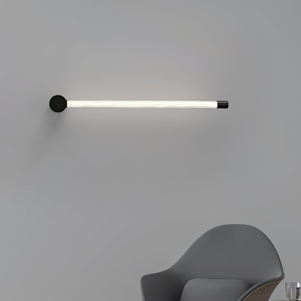 Copper Finish Aster Linear LED Wall Light