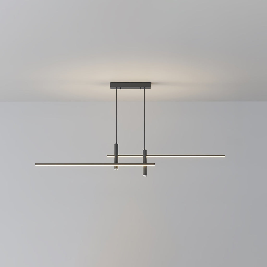 Focused Dining Illumination Modern Linear Pendant Light