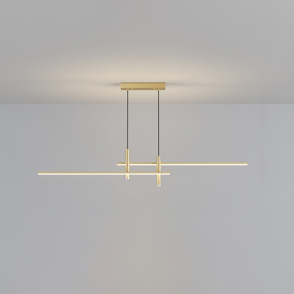 Focused Dining Illumination Modern Linear Pendant Light