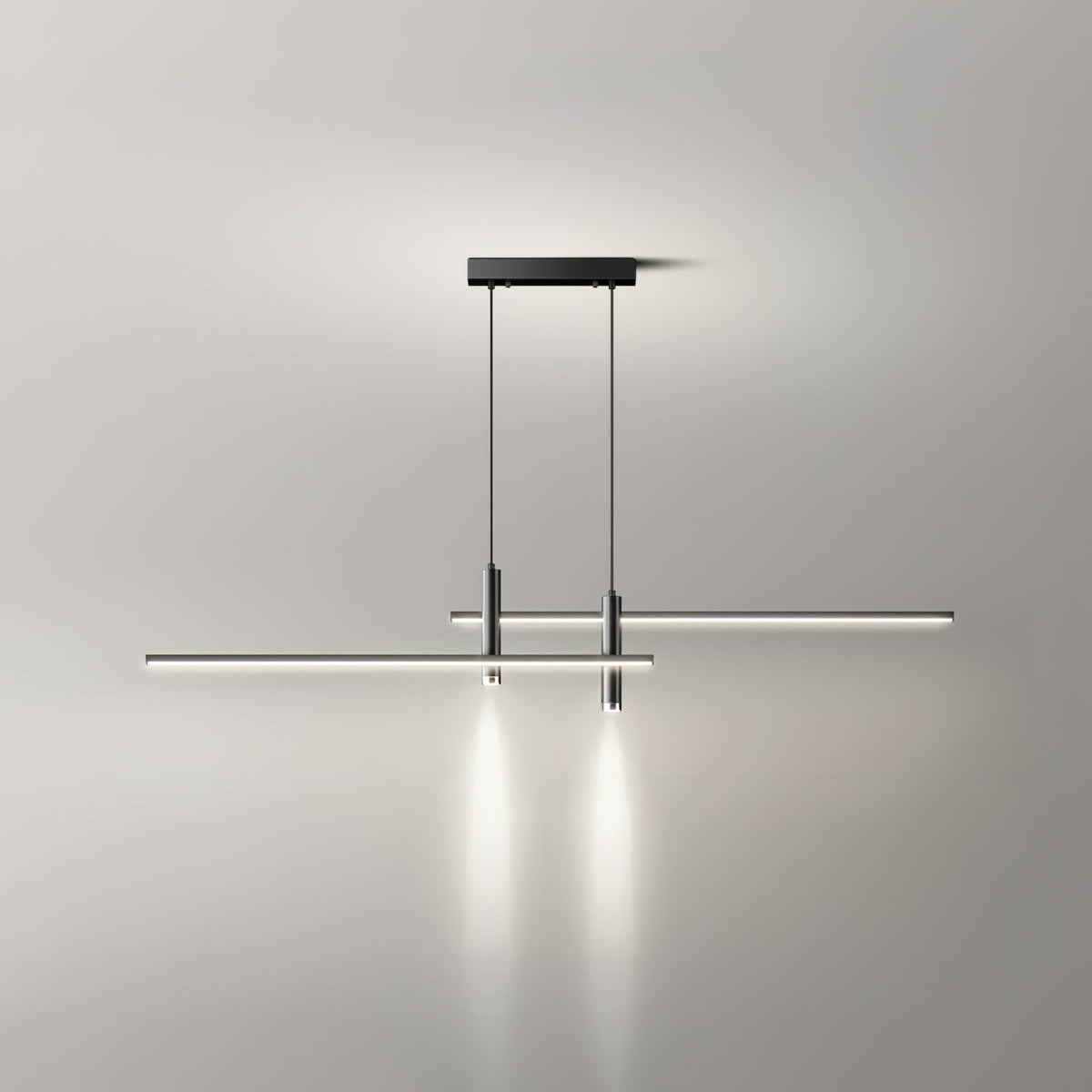 Focused Dining Illumination Modern Linear Pendant Light