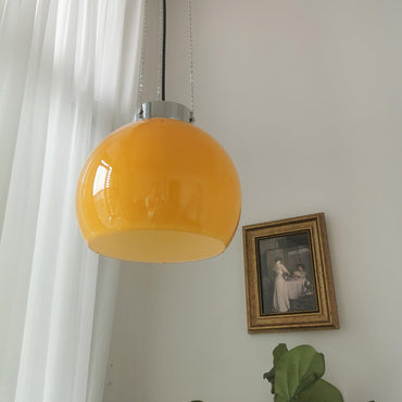 Pendant Light For Warm Ambience Valentina Yellow Ball