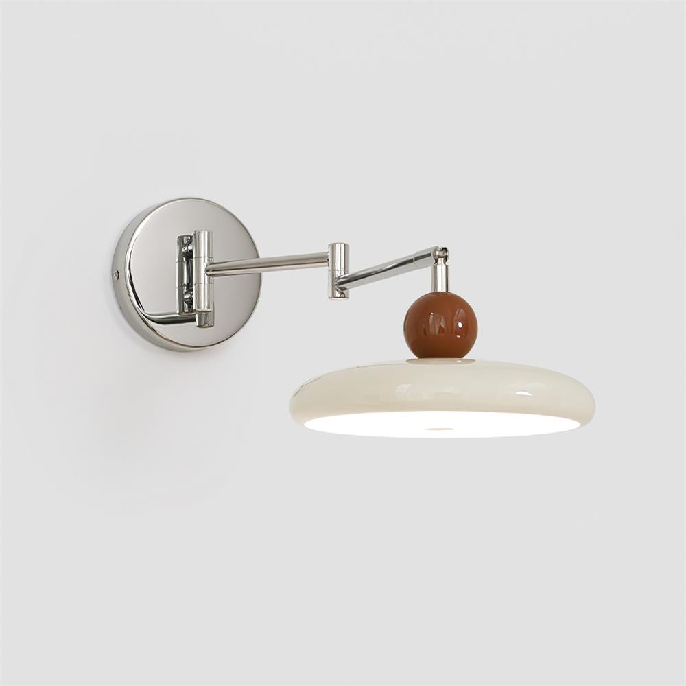 Three Colour Changing LEDs Premium Swing Arm Wall Light