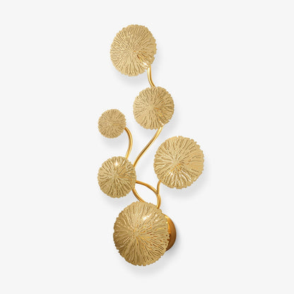 Stainless Steel Lotus Leaf Wall Sconce