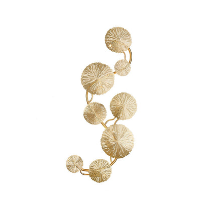 Stainless Steel Lotus Leaf Wall Sconce