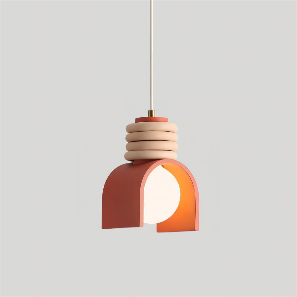 Glass Globe Pendant Light For Warm Dining Ambience