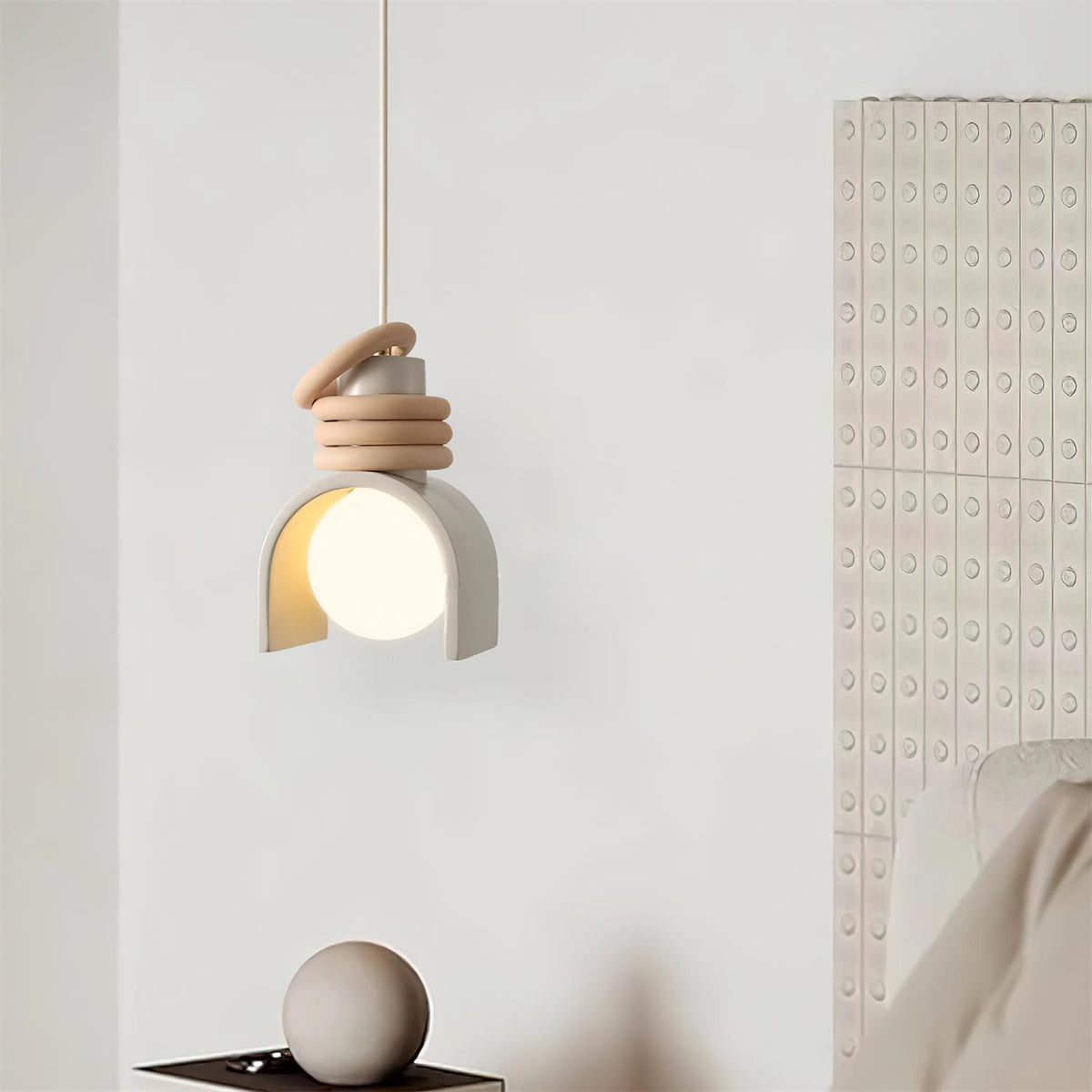 Glass Globe Pendant Light For Warm Dining Ambience