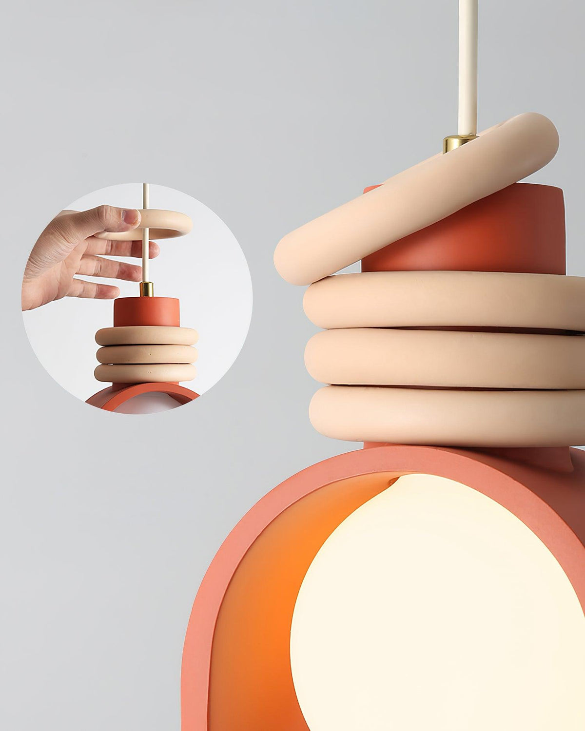 Glass Globe Pendant Light For Warm Dining Ambience