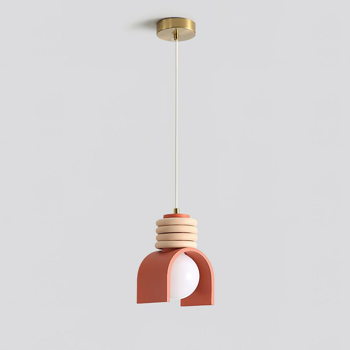 Glass Globe Pendant Light For Warm Dining Ambience