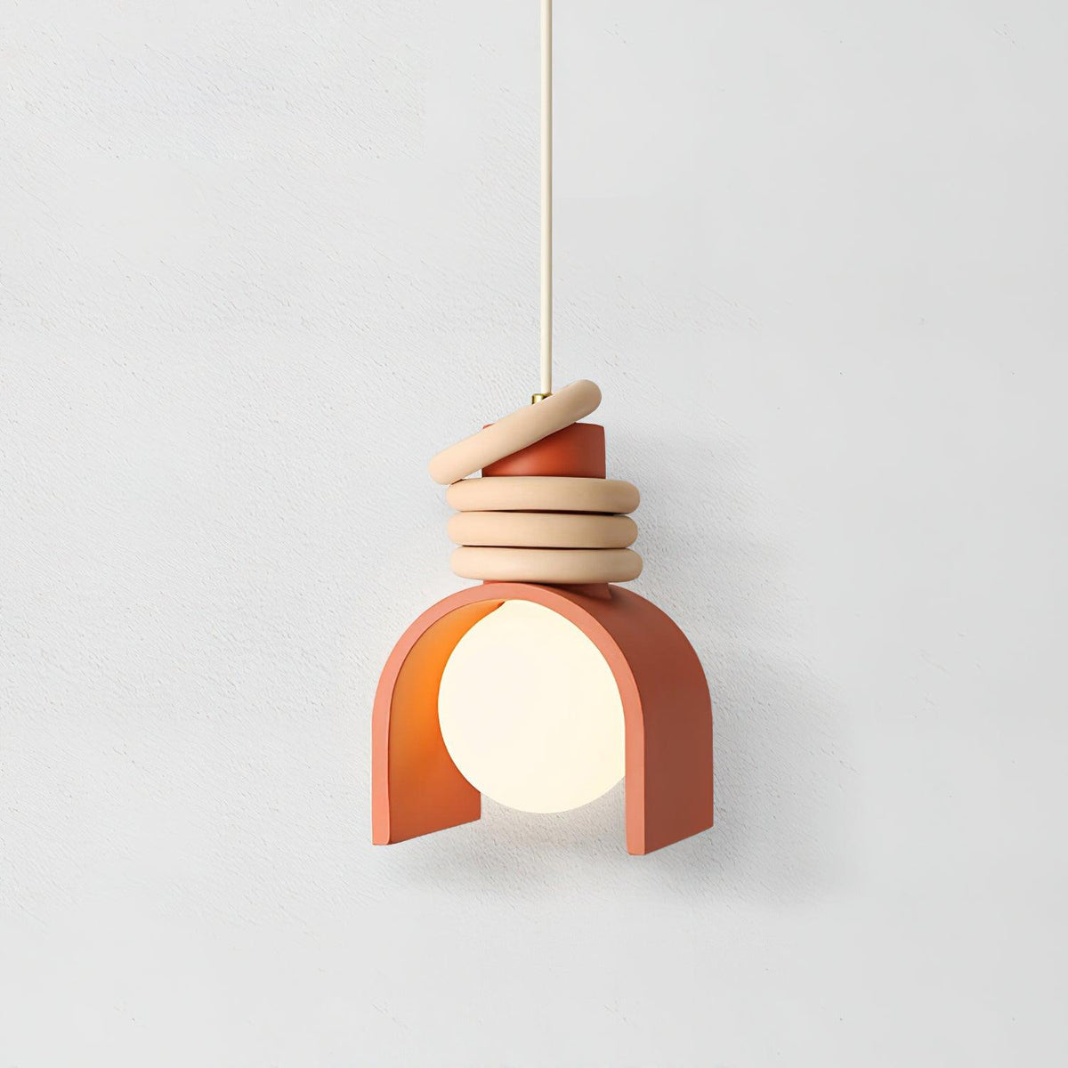 Glass Globe Pendant Light For Warm Dining Ambience