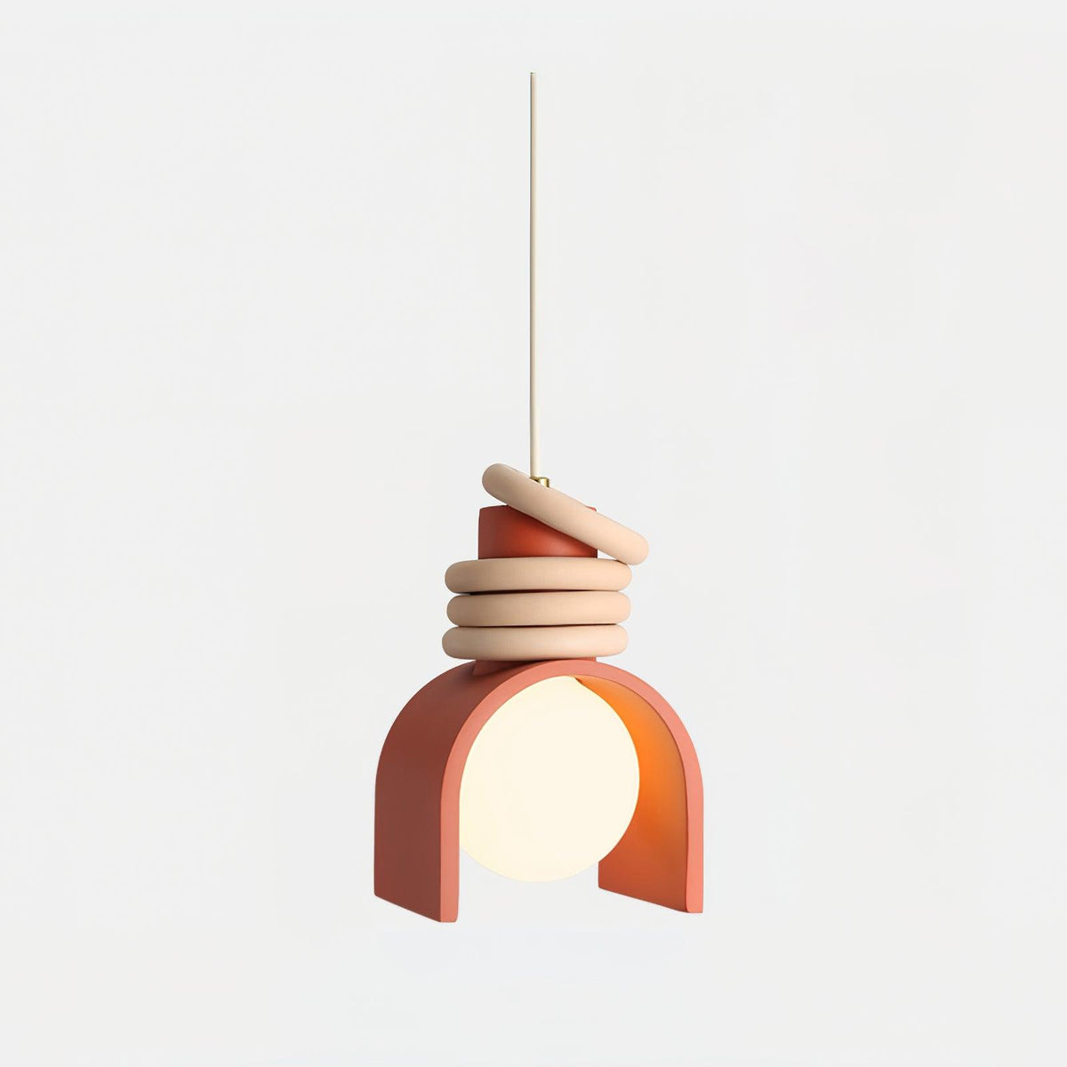 Glass Globe Pendant Light For Warm Dining Ambience