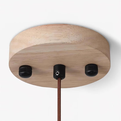 Integrated LED Travertine Lydia Pendant Light