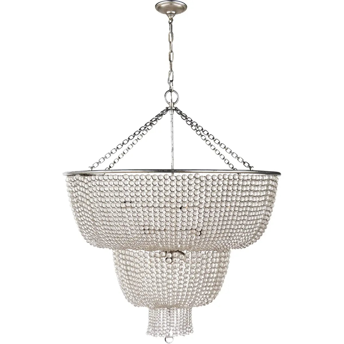 Crystal Accents Vintage Pendant Light With LED