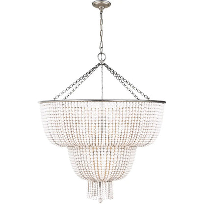 Crystal Accents Vintage Pendant Light With LED