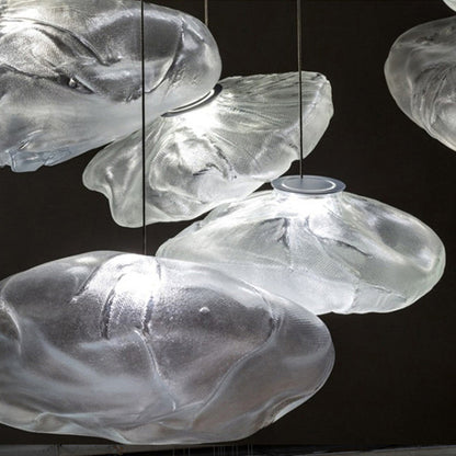 Ambient Glow Glass Globe Minimalist Pendant Light