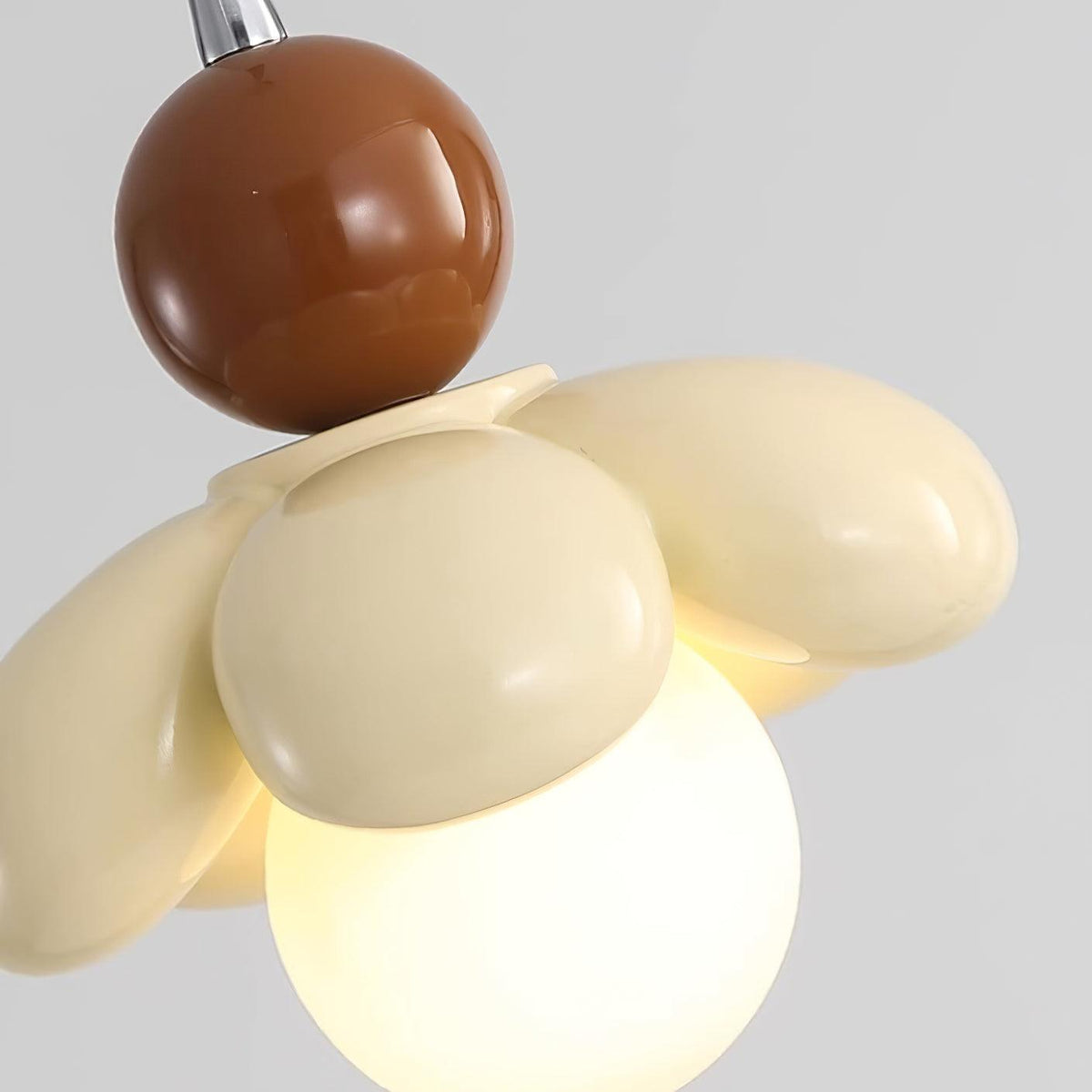 Dimmable Glow Floral Pendant Light