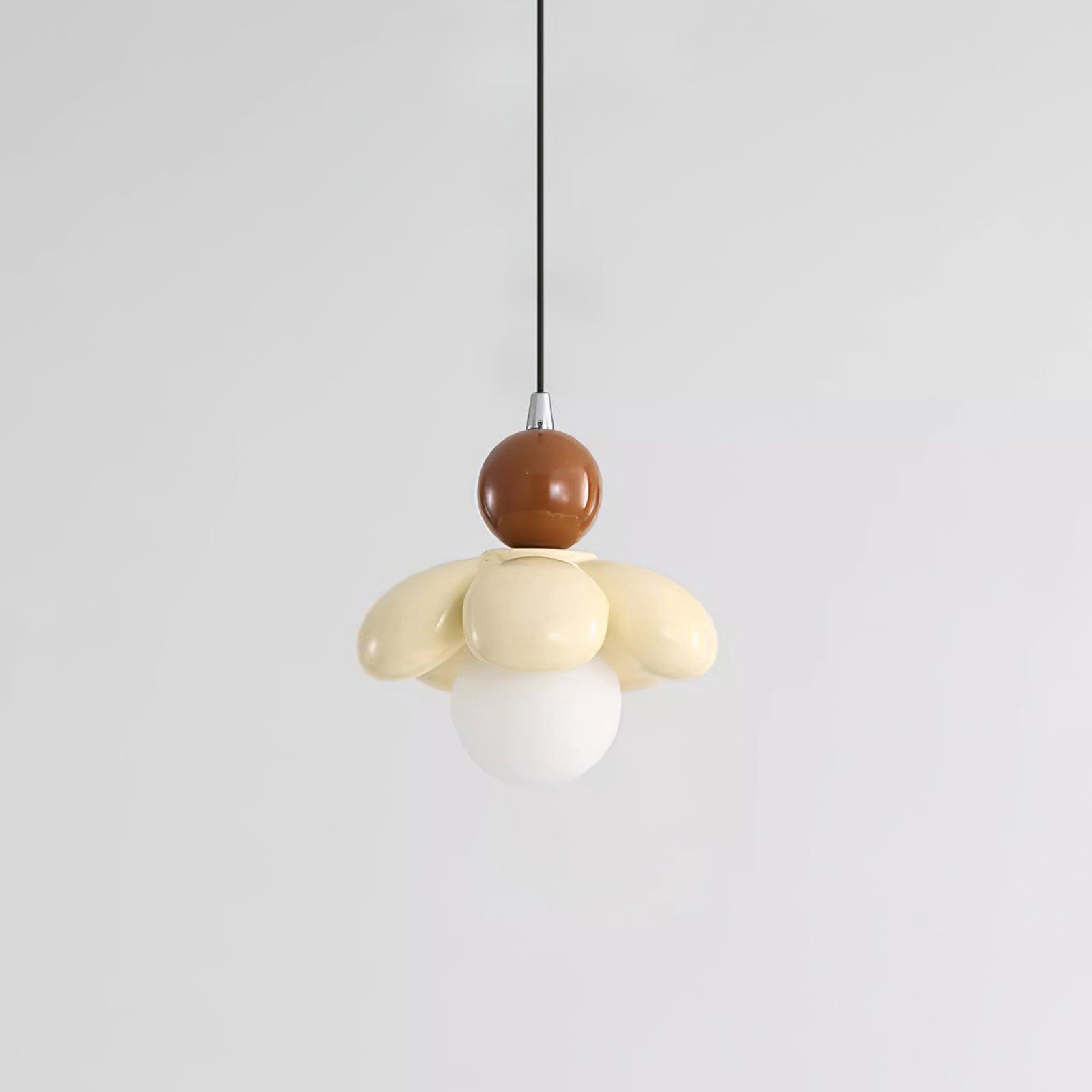 Dimmable Glow Floral Pendant Light