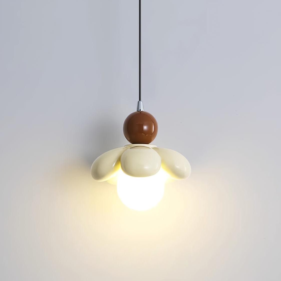Dimmable Glow Floral Pendant Light