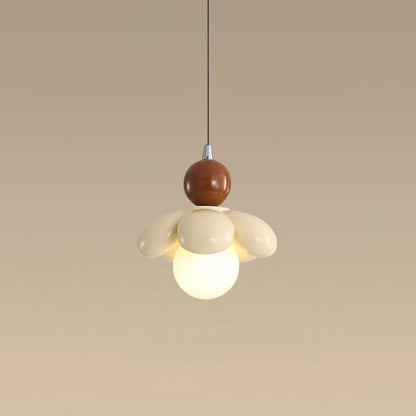 Dimmable Glow Floral Pendant Light
