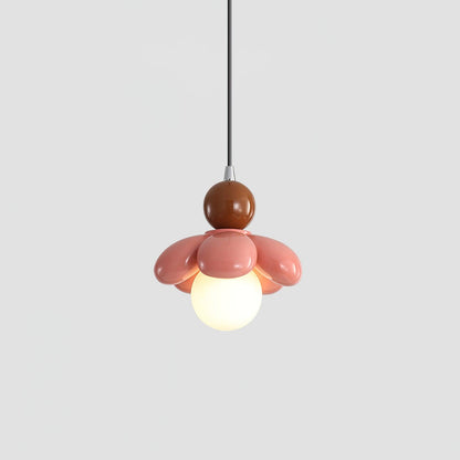 Dimmable Glow Floral Pendant Light