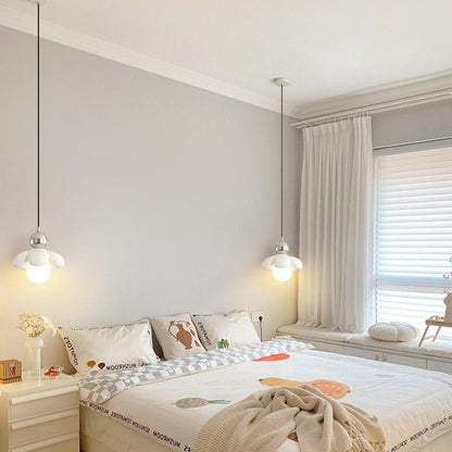 Dimmable Glow Floral Pendant Light