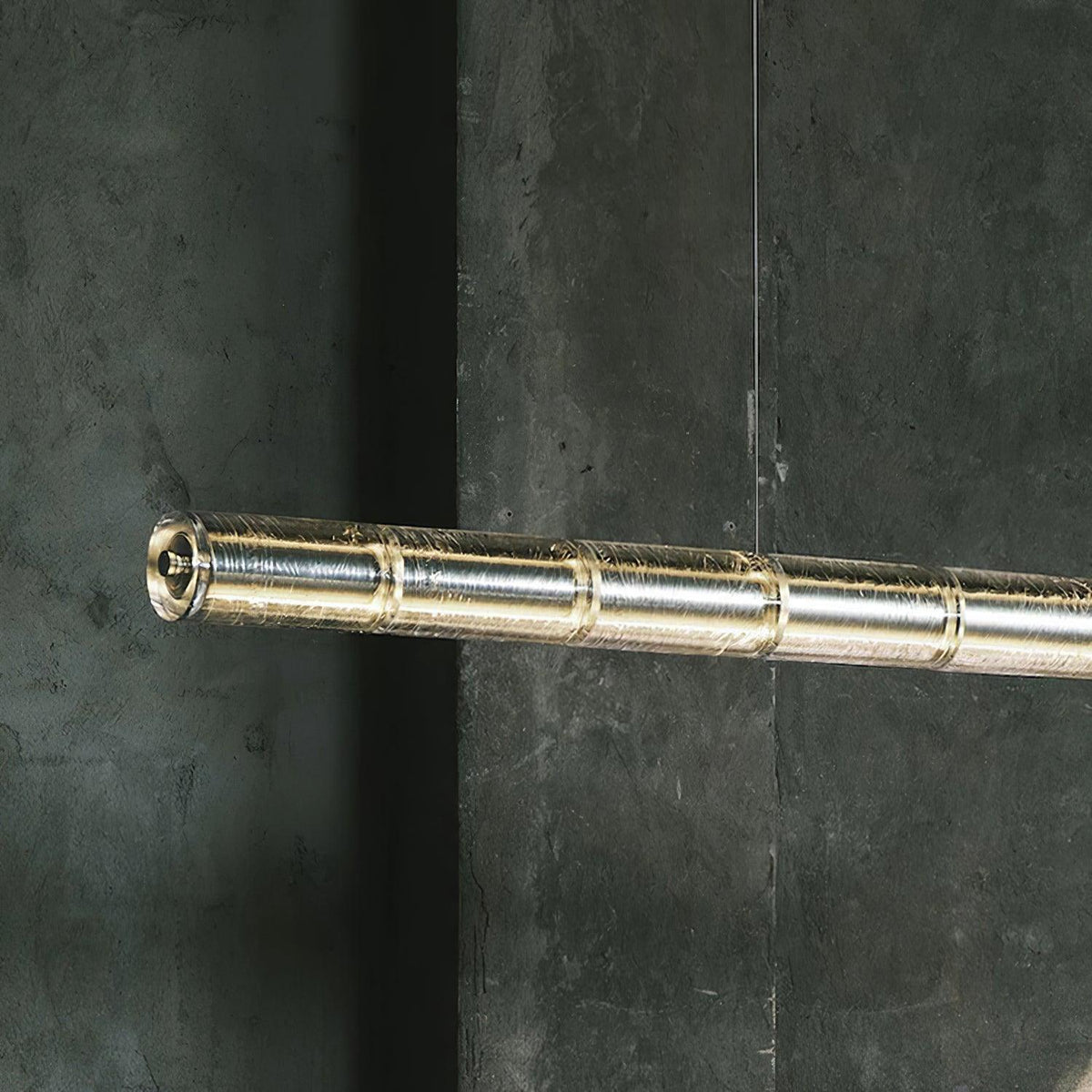 Modern Interiors Glass Pendant Linear Lamp Elegant