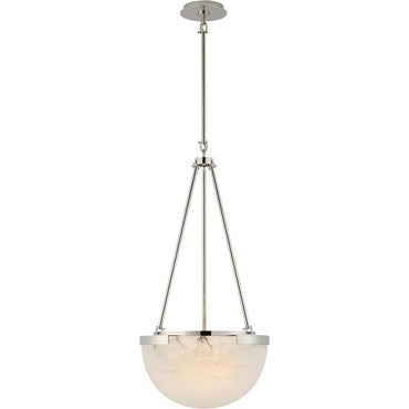 Integrated LED Pendant Lamp In Alabaster